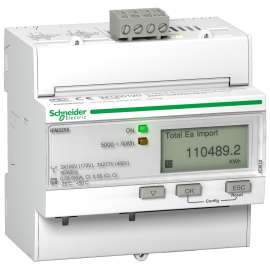 Schneider A9MEM3255 MID 3-Phase CT Connected DIN Modbus Energy Meter