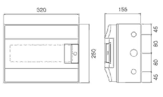 ABB12 M Dimensions