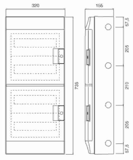 ABB48 Dimensions