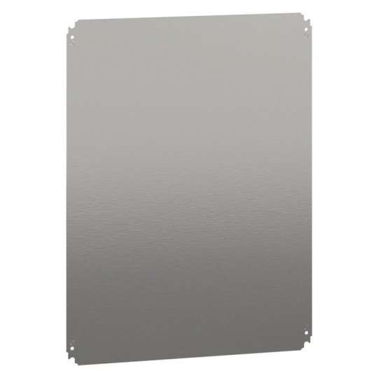 Schneider NSYMM86 Plain Mounting Plate 800 x 600mm - Meter Market